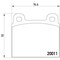 Pagid Brakes Disc Brake Pad, 355017451 355017451 - alternate 1